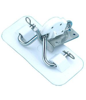 Soporte Neumatica Blanco PVC GS73126 nautico