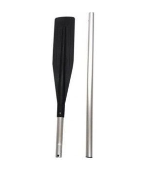 REMO DESMONTABLE ALUMINIO 160cmFabricado en tubo de aluminio anodizado y pala de plástico negro