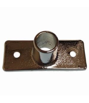 ROWLOCK SOCKET 60X23 MM.Fabricado en latón cromado. Para vástagos de 12 mm