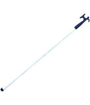 FIXED BOAT HOOKSFabricado en tubo de aluminio barnizado en blanco y gancho de polipropileno