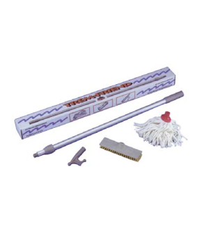 BOAT MANTENANCE KITKit compuesto por un mango telescópico de aluminio anodizado con terminal para adaptar una punta de bichero, 