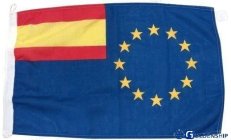 BANDERA CEE/ESPAÑA  40x60