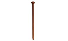 ASTA BANDIERA MADIRA  80CMS.De madera barnizada