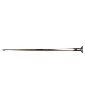 SS. FLAG POLE 80 CMS.Fabricada en tubo cónico de acero inox de 22 mm. y base de acero inox