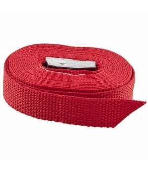 POLIPROPILENE RED (3,5 M)Cinchas de polipropileno de 25 mm de ancho, con cierre de acero