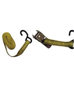 CINCHA DE AMARRE 1" - AMARILLO - 4,5 m