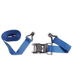 CINGHIA INOX 1,5" - BLU - 6 M