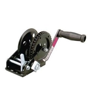 BRAKE WINCH 2000 LBS, RATIO 12:1Fabricados en acero de alta calidad con protección de resina color negro, especial para el ambie