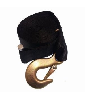 WINCH STRAP & HOOK 50 MM X 7,6 MCincha textil de poliester con mosquetón