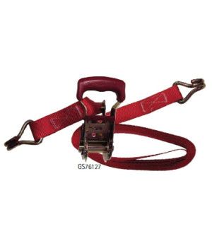 CINCHA DE AMARRE 1 1/16" - ROJO - 4,5 m