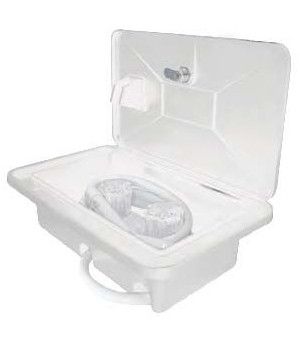 EXTERNAL SHOWER - WHITE BOX