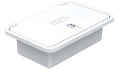 EXTERNAL SHOWER - WHITE BOX