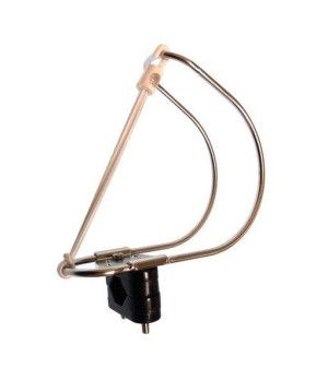 SOPORTE ARO SALVAVIDASContruido en varilla de acero inox, con fijación de nylon para balcones de diámetro 22-25 mm
