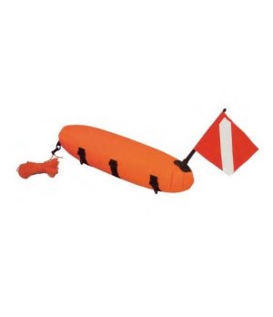 BOJE SUB. TORPEDO MIT LEINE