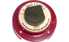 BATTERY SWITCH 250 AInterruptor selector para 2 ó más grupos de baterías. Cuerpo de policarbonato marino y contactos de metal no