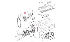 Polea Aluminio 15120T Mercruiser REP15120T