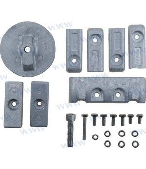 KIT ANODOS MERCURY ALUMINIO