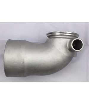 Codo Escape Inox Yanmar 6LY 119574-13501 MAR119574-13530INOX - medidas