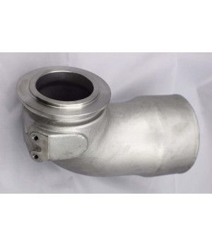 Codo Escape Inox Yanmar 6LY 119574-13501 MAR119574-13530INOX - instalacion