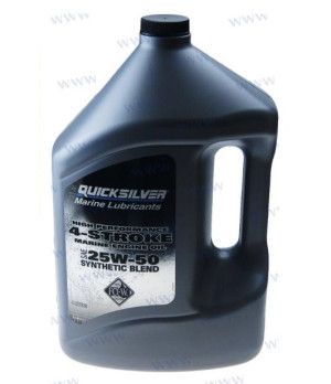 ACEITE VERADO SINTETICO 4-6CIL 25W50 4L.