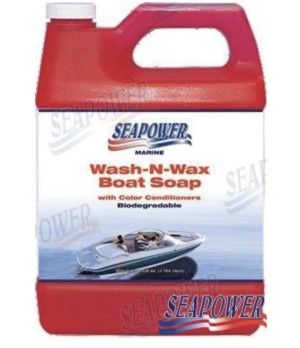 SEAPOWER WASH-N-WAX SOAP 5 lt.