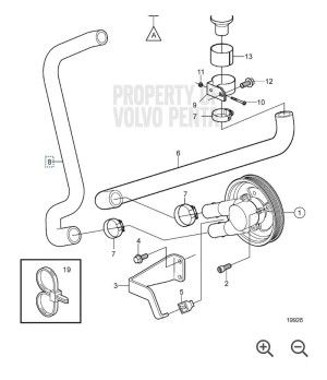 MANGUITO VOLVO 3862538