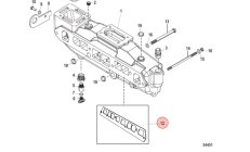 GUARNIZIONE COLLETTORE SCARICOMERCRUISER 27-815528
VOLVO 3853256