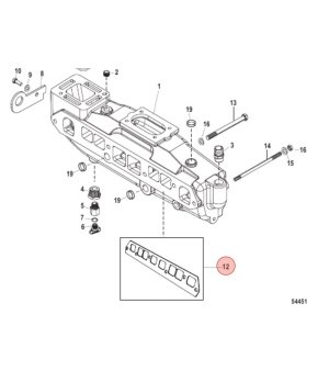 MANIFOLD GASKET 3.0LX