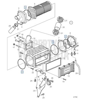 KIT 5 TORICAS VOLVO 3838406