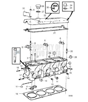 KIT Tornillos Culata Volvo 1306341 REC1306341 - vista detalle