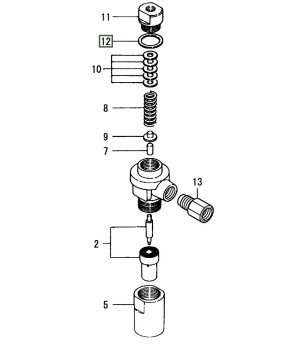 JUNTA INYECTOR YANMAR 172100-53200PARA MOTORES YANMAR: 
1GM, 1GM10, 1GM10(YMI), 1GM10C, 1GM10L, 1GM10VE, 1GML, 1GMY-C, 1GMY-EC, 