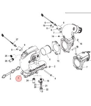 COLECTOR ORIGINAL MERCRUISER 8M0103773