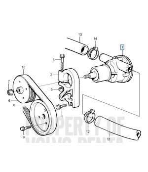 BOMBA ASPIRACION AGUA VOLVO 3582510PARA MOTORES VOLVO PENTA:
MD22L-B, MD22P-B, TMD22-B, TMD22P-C, TAMD22P-B