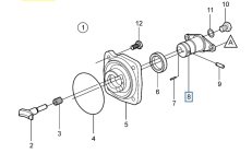Piston Selector Volvo 3856008