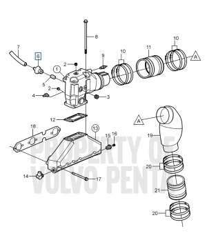 VOLVO PENTA VENTIL 3857761VOLVO PENTA 859963
