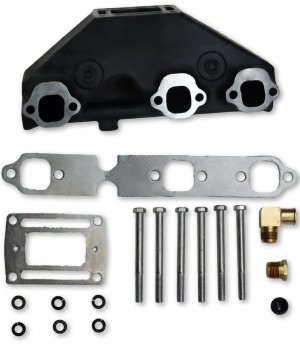 VOLVO 4.3 V6 MANIFOLD 3847499Motores Volvo V6 4.3L GM 262 CID (desde 1993. 
R.O. 3847499
Motores OMC 4.3 GM 262 CID V6 (Desde 19