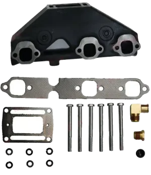 copy of KIT COLLECTEUR COUDE VOLVO OMC 4.3 V6Incluye juntas y tornillos.
Motores Volvo V6 4.3L GM 262 CID (Desde 1993)
Motores O
