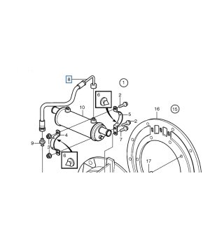 MANGUERA VOLVO ORIGINAL 3582176