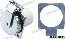 BASE IN ACCIAIO INOX 30A 125V 3C