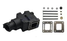 KIT COLLETTORE A GOMITO MERCRUISER V6 99746A17 807988A03Kit compuesto por 2 colectores, 2 codos, y juego de juntas (codo y colec