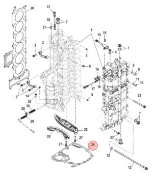ENGINE BASE GASKET