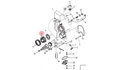 CUSCINETTO TRANSON MODERNOVálido para todos los transom Alpha One Gen I - II y Bravo, Volvo SX y OMC Cobra (1986 a 1993)
Referen