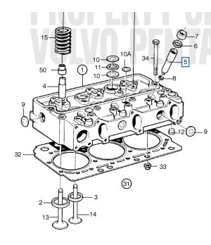 Camisa Inyector Volvo 877094 VOP877094 - vista detalle