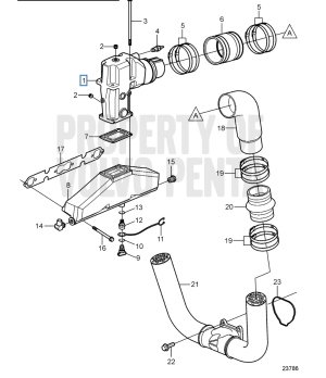 CODO ALTO ORIGINAL VOLVO 25,7cm 3889965