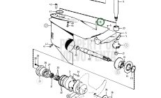 Tornillo Timón Original Volvo 959440 VOP959440