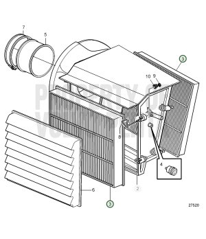 VOLVO AIR FILTER 21702999