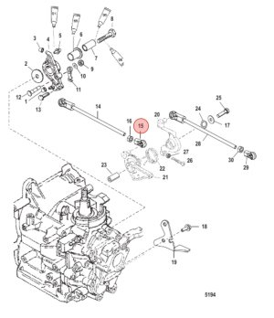 Soporte Original Mercury 817428 MCM817428 - vista detalle