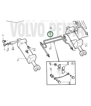 TUBO DI RIFINITURA VOLVO 852830