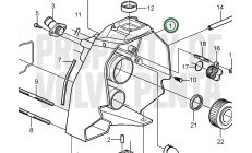 CUERPO TRANSOM ORIGINAL VOLVO 3817148
