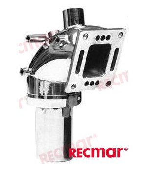 COUDE D'ÉCHAPPEMENT EN INOXYDABLE YAMAHA